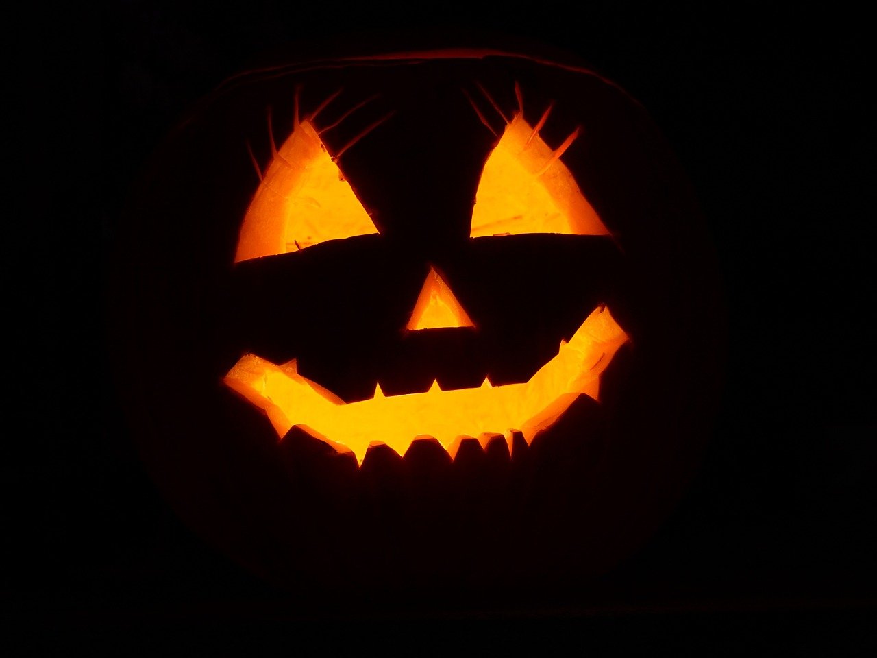 visage symbolique d'halloween